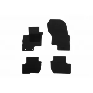 Mochete textile de la Rigum potrivite pentru Mitsubishi Eclipse Cross Phev după 2021, set de 4 bucăți, negru