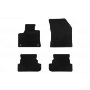 Textile floor mats by Rigum suitable for Opel Grandland X Phev after 2019, set of 4 pieces, black