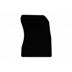Textile floor mats by Rigum suitable for Nissan Qashqai after 2021, set of 4 pieces, black