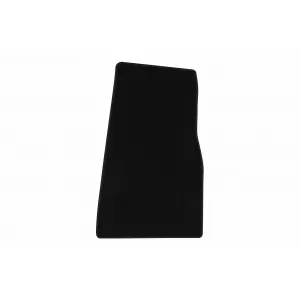 Textile floor mats by Rigum suitable for Tesla Model X after 2015, set of 3 pieces, black