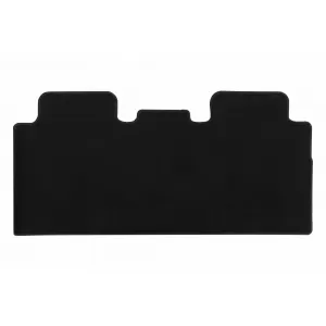 Textile floor mats by Rigum suitable for Tesla Model X after 2015, set of 3 pieces, black