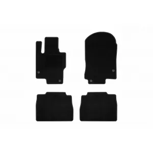 Mochete textile de la Rigum potrivite pentru Mercedes GLE, GLE Phev W167 după 2019, set de 4 bucăți, negru