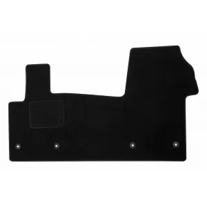 Textile floor mats by Rigum suitable for Volkswagen T7 Multivan after 2022, set of 2 pieces, black
