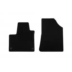 Mochete textile de la Rigum potrivite pentru Renault Kangoo E-tech Van după 2021, cu 2 locuri, set de 2 bucăți, negru