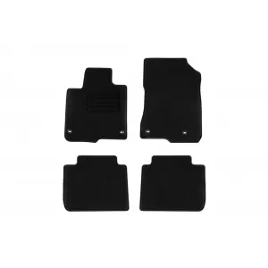 Textile floor mats by Rigum suitable for Honda ZR-V after 2023, set of 4 pieces, black