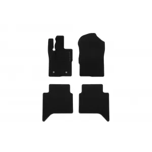 Mochete textile de la Rigum potrivite pentru Volkswagen Amarok, Ford Ranger după 2023, set de 4 bucăți, negru