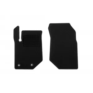 Textile floor mats by Rigum suitable for JEEP Avenger after 2023, set of 4 pieces, black