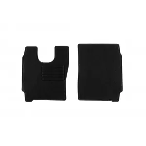 Textile floor mats by Rigum suitable for Iveco Eurocargo after 2015, set of 2 pieces, black
