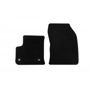 Textile floor mats by Rigum suitable for Fiat 600e, Jeep Avenger after 2024, set of 4 pieces, black