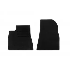 Textile floor mats by Rigum suitable for Tesla Model 3 after 2024, set of 3 pieces, black