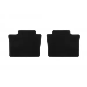 Textile floor mats by Rigum suitable for Renault Espace after 2023, set of 3 pieces, black