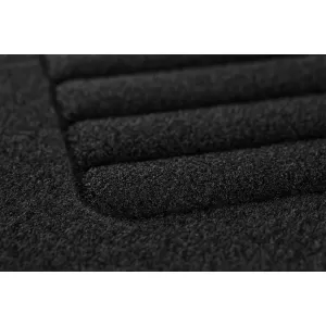 Textile floor mats by Rigum suitable for Mazda 6 2010-2012, set of 4 pieces, black