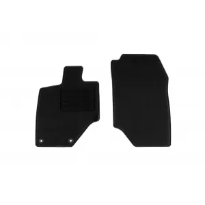 Textile floor mats by Rigum suitable for Peugeot e-3008 after 2024, set of 4 pieces, black