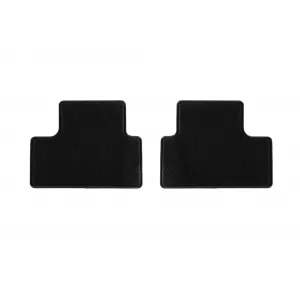 Textile floor mats by Rigum suitable for Peugeot e-3008 after 2024, set of 4 pieces, black