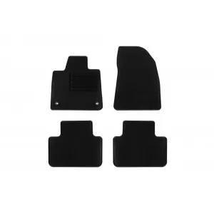 Textile floor mats by Rigum suitable for Volvo EX30 after 2024, set of 4 pieces, black