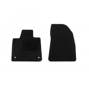 Textile floor mats by Rigum suitable for Volvo EX30 after 2024, set of 4 pieces, black