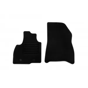 Textile floor mats by Rigum suitable for Dacia Duster MHeV after 2024, set of 4 pieces, black
