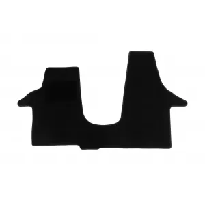 Covor textil de la Rigum potrivit pentru Volkswagen T5 3m Transporter, Caravelle, T6 Transporter, Caravelle 2003-2019, 1 bucată, negru