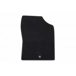 Textile floor mats by Rigum suitable for Hyundai Santa Fe after 2021, set of 4 pieces, black