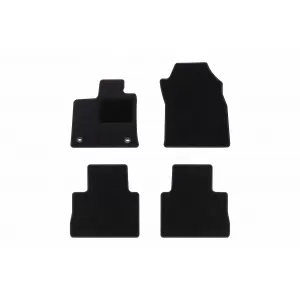 Mochete textile de la Rigum potrivite pentru Toyota RAV4 după 2019 cu transmisie automată, set de 4 bucăți, negru