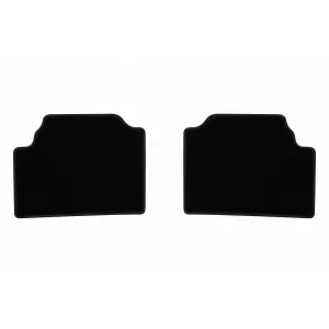 Textile floor mats by Rigum suitable for KIA E-niro after 2018, set of 4 pieces, black