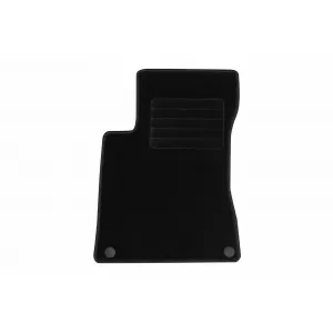 Textile floor mats by Rigum suitable for Mercedes GLB after 2019, set of 4 pieces, black
