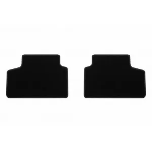Textile floor mats by Rigum suitable for Mercedes GLB after 2019, set of 4 pieces, black