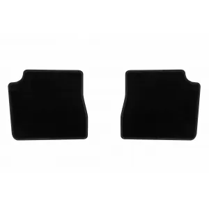 Textile floor mats by Rigum suitable for Citroen E-C4 after 2021, set of 4 pieces, black