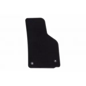 Textile floor mats by Rigum suitable for Seat Leon 2009-2013, set of 4 pieces, black