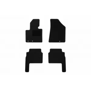 Textile floor mats by Rigum suitable for KIA Sorento 2009-2013 5m, set of 4 pieces, black