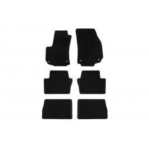 Mochete textile de la Rigum potrivite pentru Opel Zafira B 2005-2014 cu 7 locuri, set de 6 piese, negru-image-6248068