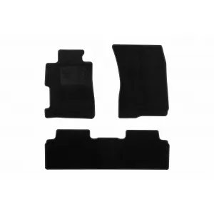Textile floor mats by Rigum suitable for Honda Civic Sedan 2006-2012, set of 4 pieces, black