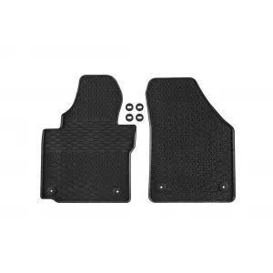Mănuși de cauciuc specifice potrivite pentru VW Caddy 2004-2020, 2 locuri, set de 2 piese, culoare neagră