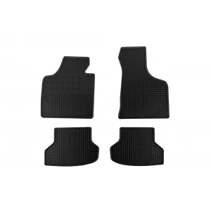 Mochete din cauciuc specifice, potrivite pentru Audi A3 Sportback 2004-2012, set de 4 piese, culoare neagră