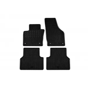 Mochete din cauciuc specifice, potrivite pentru Audi Q3 2011-2018, set de 4 piese, culoare neagră