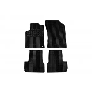 Mochete de cauciuc specifice potrivite pentru Citroen C3, DS3 2010-2016, set de 4 piese, culoare neagră