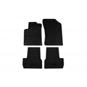 Mochete de cauciuc specifice potrivite pentru Citroen C3, DS3 2010-2016, set de 4 piese, culoare neagră-image-6248302