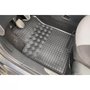 Mochete de cauciuc specifice potrivite pentru Citroen C3, DS3 2010-2016, set de 4 piese, culoare neagră-image-6248309