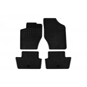 Mochete din cauciuc specifice, potrivite pentru Citroen C4 2010-2018, DS4 2010-2018, set de 4 piese, culoare neagră