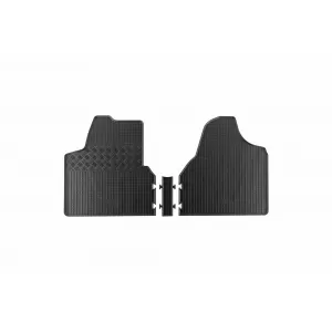 Mochete din cauciuc specifice, potrivite pentru Citroen Jumpy, Fiat Scudo, Peugeot Expert după 2007, 3 locuri, set de 3 piese, culoare neagră