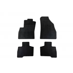 Mochete din cauciuc specifice, potrivite pentru Citroen Nemo, Fiat Fiorino, Peugeot Bipper după 2008, 5 locuri, set de 4 piese, culoare neagră
