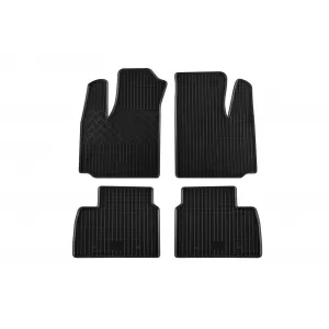 Mochete din cauciuc specifice, potrivite pentru Fiat Doblo după 2001, 5 locuri, set de 4 piese, culoare neagră-image-6248431