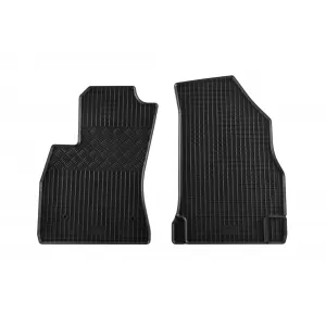 Mochete din cauciuc specifice, potrivite pentru Fiat Doblo după 2010, Opel Combo după 2012, 5 locuri, set de 4 piese, culoare neagră-image-6248437