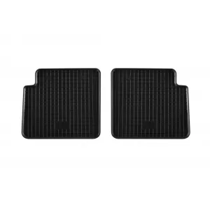 Mochete din cauciuc specifice, potrivite pentru Fiat Panda după 2012, Panda Hybrid după 2020, set de 4 piese, culoare neagră-image-6248459