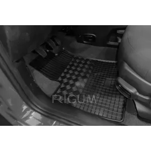 Mochete din cauciuc specifice, potrivite pentru Fiat Panda după 2012, Panda Hybrid după 2020, set de 4 piese, culoare neagră-image-6248460