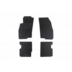 Mochete de cauciuc specifice, potrivite pentru Fiat Punto EVO după 2009, set de 4 piese, culoare neagră
