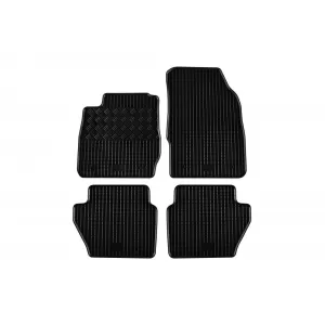 Mochete din cauciuc specifice, potrivite pentru Ford Fiesta 2008-2013, set de 4 piese, culoare neagră