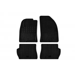 Mochete din cauciuc specifice, potrivite pentru Ford Fiesta, Fusion, Mazda 2 2002-2008, set de 4 piese, culoare neagră-image-6248496