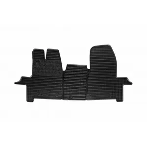 Mochete de cauciuc specifice potrivite pentru Ford Tourneo, Transit Custom după 2012, 2 locuri, Transit după 2014, 3 locuri, set de 3 piese, culoare neagră