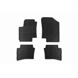 Mochete din cauciuc specifice, potrivite pentru Hyundai i20 după 2009, set de 4 piese, culoare neagră
